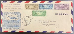 FAM-19 1st Flight to New Zealand & return July 12, 1940 cover