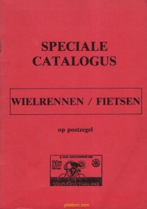 Speciale catalogus wielrennen / fietsen op postzagel 1985