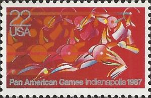 # 2247 MINT NEVER HINGED PAN AMERICAN GAMES