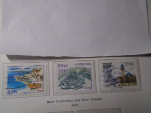 France  #  3290-92   used