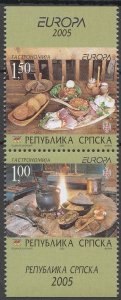 Bosnia - Rep Srpska 2005 ☀ Europa CEPT - Gastronomy ☀ MNH**