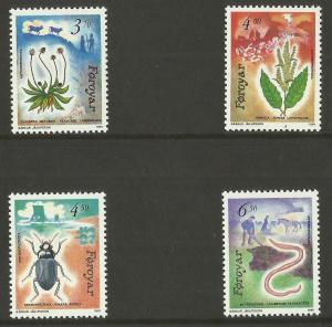 Faroe Islands - 1991 Anthropochora set  MNH