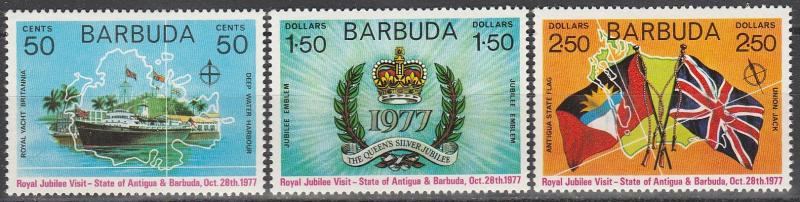 Barbuda #302-4  MNH (S3271)