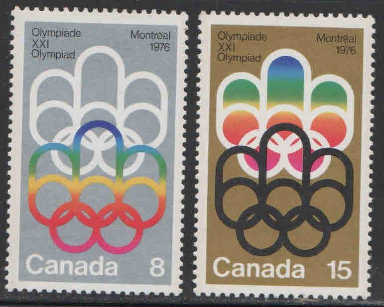 Canada # 634-24 ~ Cplt Set of 2 ~ Mint, NH ~ cv .75