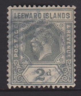 Leeward Islands Sc#68 Used Postmark Nevis A09