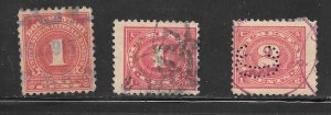 #Z3393 Used Mixture 10 Cent Revenue Collection / Lot