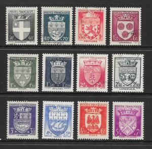 FRANCE Sc#B135-146 Complete Used Set