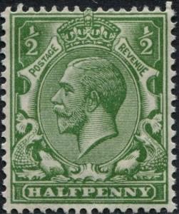 SG351 SPEC N14(12), ½d olive-green, NH MINT. Cat £175.