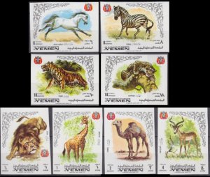 1969 Yemen Kingdom 772-79b Fauna 5,00 €