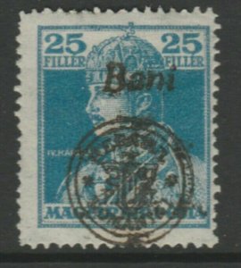 Hungary Romanian Occupation Nagyvarad Oradea Issue 1919 25b MH* A18P26F683-
