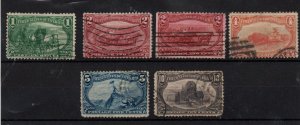 US 1898 Trans Mississippi used collection to 10c WS33386