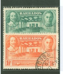 Barbados #202/204  Multiple