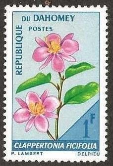 Dahomey 226 mint, never hinged.  1967.  flowers.  (D331)