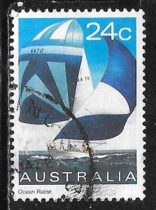 Australia 816: 24c Ocean Racer, used, VF