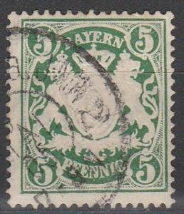 Bavaria #62 F-VF Used  (S3170)