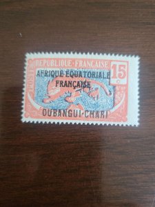 Stamps Ubangi-Shari Scott 47 hinged
