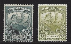 Newfoundland 122 and 126 OG Very Nice!!  See scan