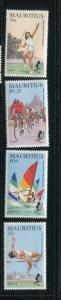 Mauritius #609-12 MMH