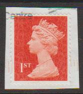 GB QE II Machin SG U2968d - 1st vermillion  - date code M13L - Source  S 