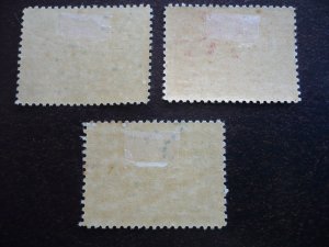 Stamps - Cuba - Scott# 407-409 - Mint Hinged Set  of 3 Stamps