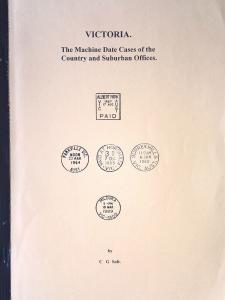 Victoria The Machine  Date Cases of the Country and Suburban Offices Australia