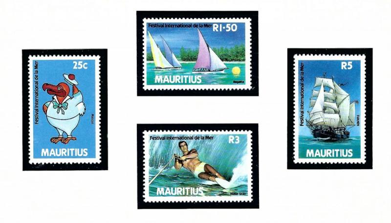 Mauritius 651-54 MNH 1987 Festival