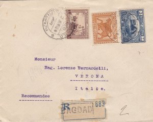 1924 IRAQ - Recommended by Baghdad for Verona - Interesting destination