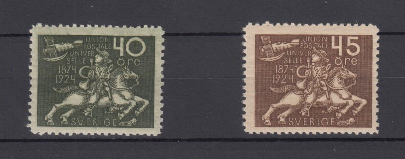 Sweden 1924 40/45 Ore UPU SG168/169 MNH BP12153