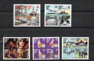 Barbuda 318-322 MNH