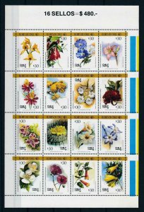 [105947] Chile 1988 Flora flowers blumen fleur Miniature Sheet MNH