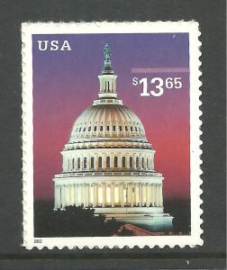 #3648 Express Mail Capitol Single Mint Never Hinged