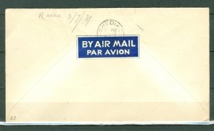 IRELAND 1939 FIRST FLIGHT AIRMAIL to CANADA...#70 & #76