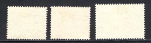 Papua New Guinea #171-173  VF,  Used   CV  2.60   ....  4900091