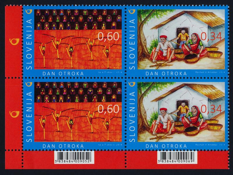 Slovenia 1097 BL Block MNH Children's Day, Art, Dance