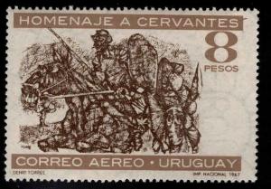 Uruguay Scott c322 MNH** Cervantes stamp