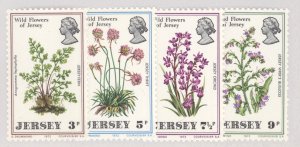 Great Britain- Jersey, Scott #61-64, MNH, complete set