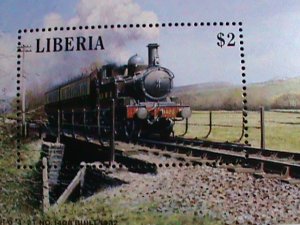 ​LIBERIA- LOCO MOTIVES-THE 1932 TRAIN-S/S MNH-VERY FINE WE SHIP TO WORLD WIDE