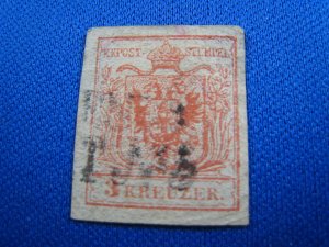 AUSTRIA 1850 - SCOTT # 3a    USED