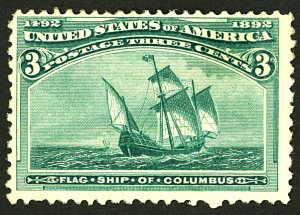 U.S. #232 MINT NG