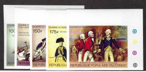 Congo SC#390-394 MNH VF SCV$22.50..Find a great spot!