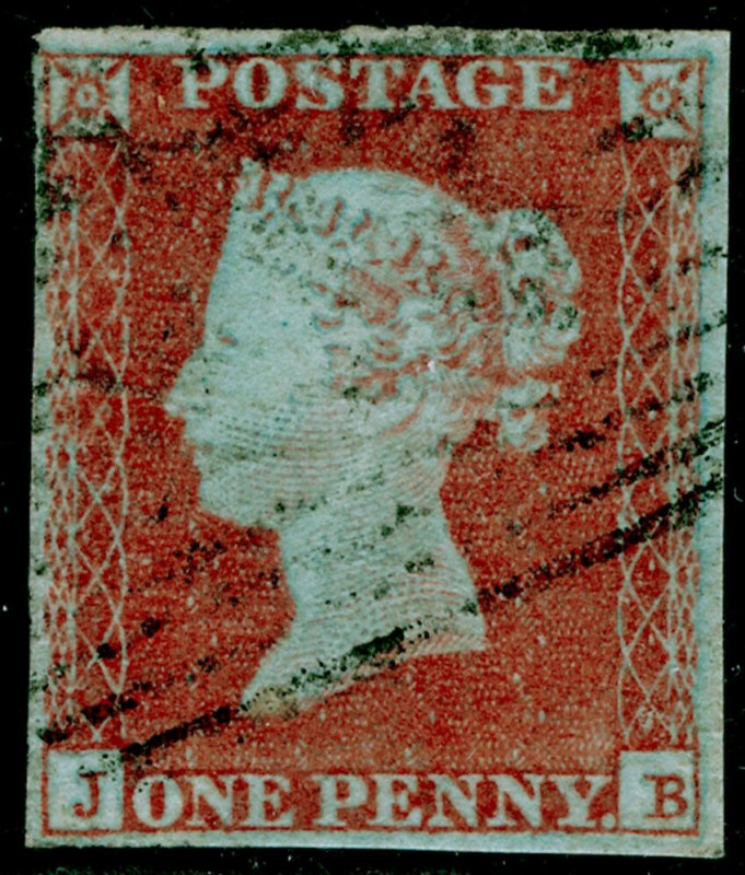 SG8, 1d red-brown, FINE USED. Cat £35. JB 