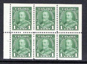 217b, Scott, 1c , VF, MNHOG, Pictorial issue, booklet pane of 6 x 1c (Bk 24)