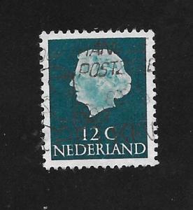 Netherlands - SC# 345 - 12c - Queen Juliana, used