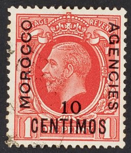 British Offices Morocco, Scott #72, F-VF used