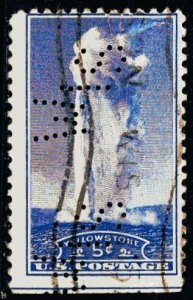 United States - SC #744 - USED PERFIN WIS - 1934 - AFEW010