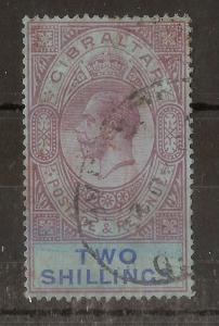 Gibraltar 1921 2/- SG99A Used Cat£45