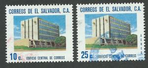 El Salvador  Scott 858, C359  Used  Complete  Post Office