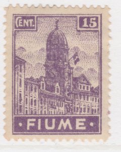 Fiume 1919 15c Very Fine MH* Stamp A21P11F4949