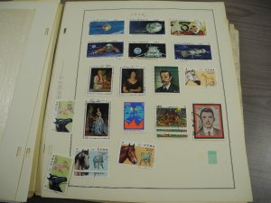 CUBA, 100s & 100s of Stamps mostly hinged on Scott pages