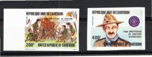 Cameroon 1982 MNH Sc 719-20 IMPERFORATES